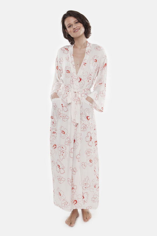 The Long Robe | Orange Sherbert