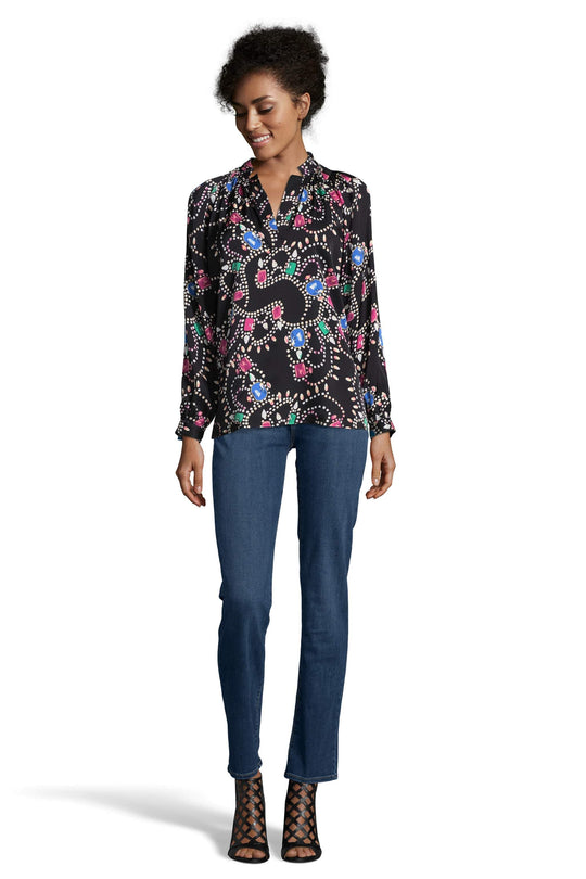 The Long Sleeve Polo Blouse | Victoria's Reign