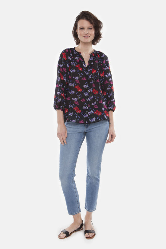 The Classic Blouse | Midnight Garden