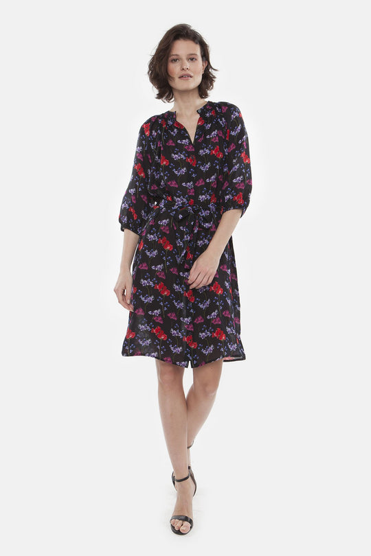 The Classic Knee Length Dress | Midnight Garden