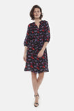 The Classic Knee Length Dress | Midnight Garden