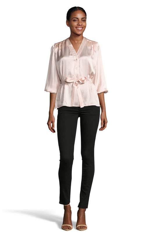 The Abigail's Party Blouse | Blush
