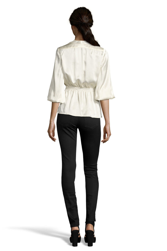 The Abigail's Party Blouse | Ivory