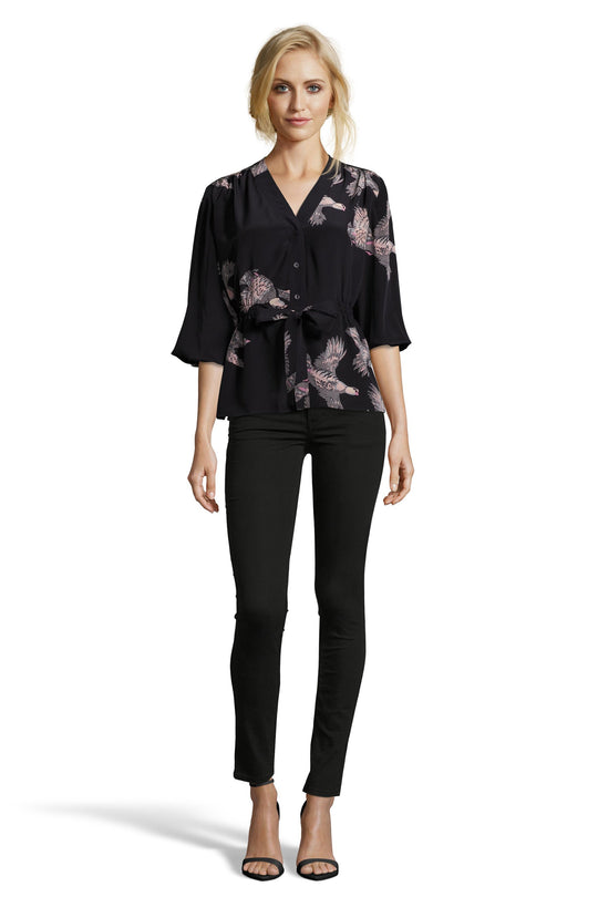 The Abigail's Party Blouse | Mountain Climbing Birds