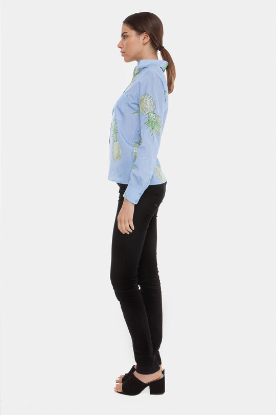 The Button Up Blouse | Blue Crush