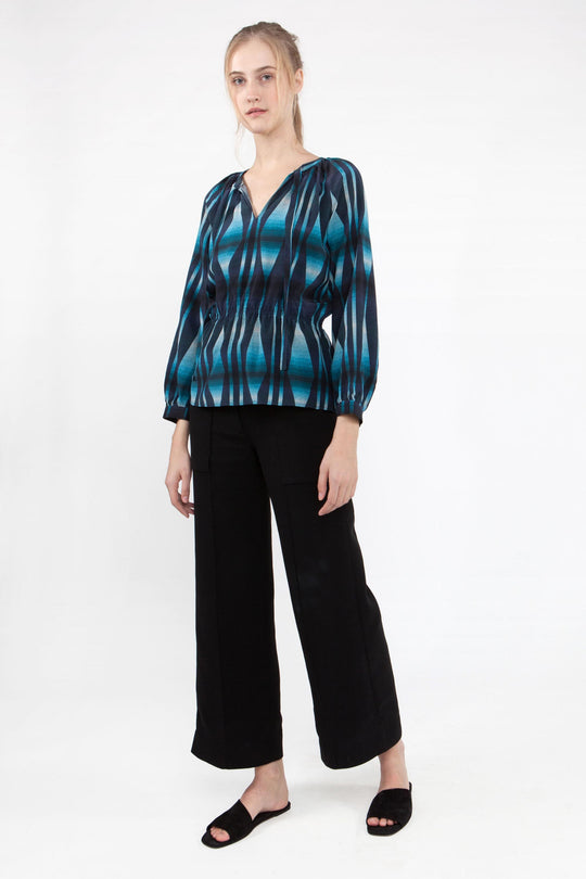 The Tie Neck Party Blouse | Treasure Shed