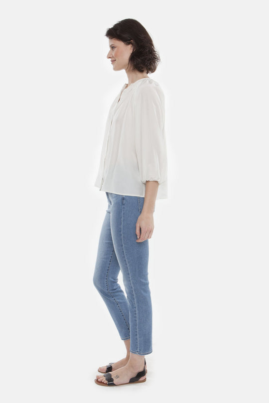 The Classic Blouse | White