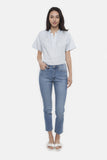 The Cotton Short Sleeve Polo | Sailor Stripe