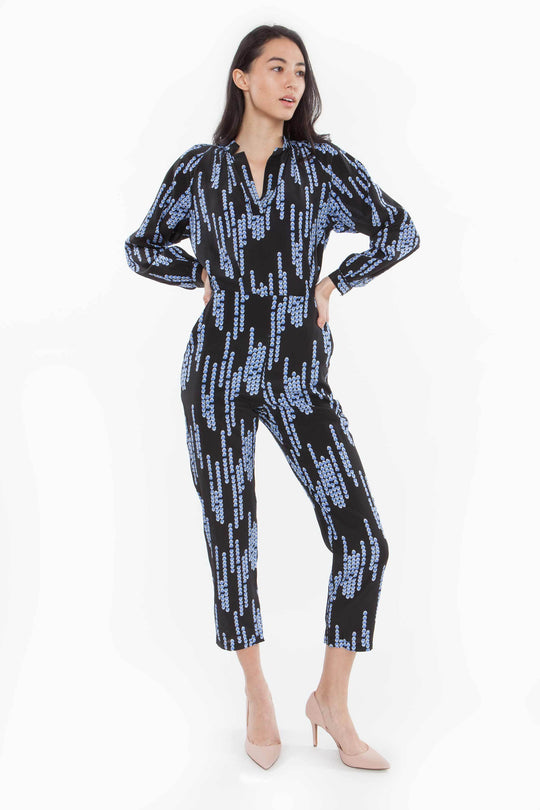 The High Waist Trouser | Midnight Chandelier