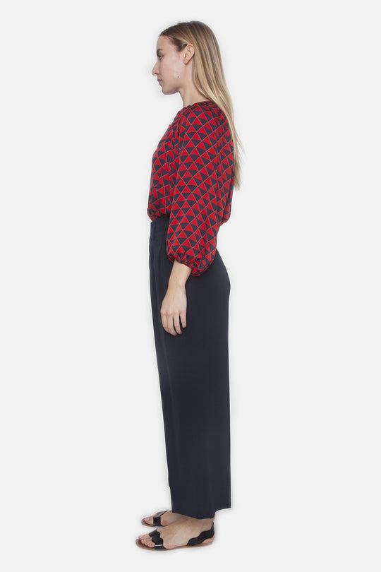 The Classic Blouse | Red Diamond