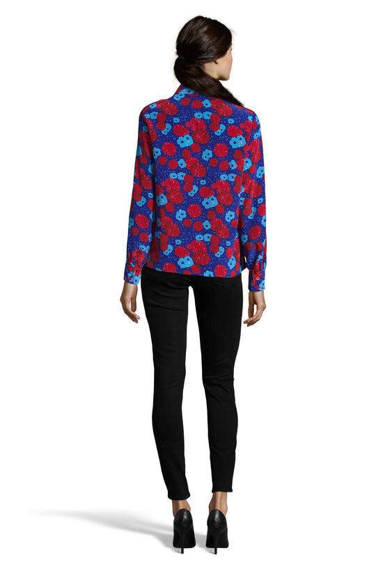 The Button Up Blouse | Floral Bombshell