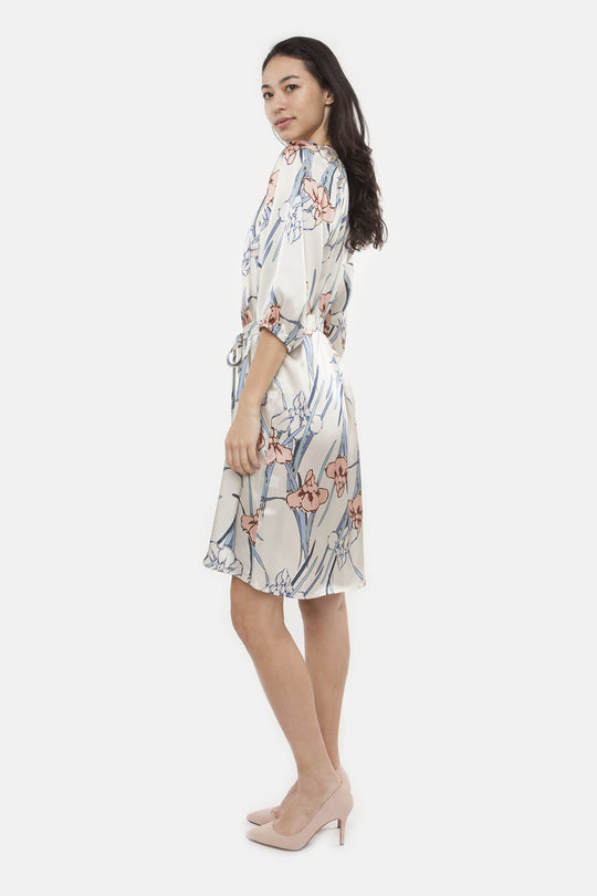 The Classic Knee Length Dress | Iris Bouquet