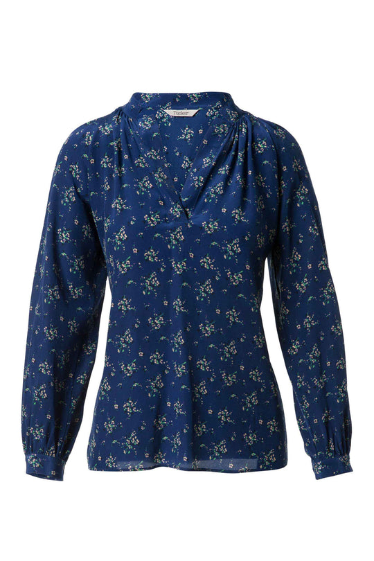 The Long Sleeve Polo Blouse