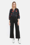 The Classic Blouse | Deep Sea Floral