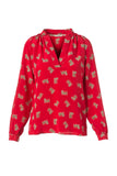 The Long Sleeve Polo Blouse