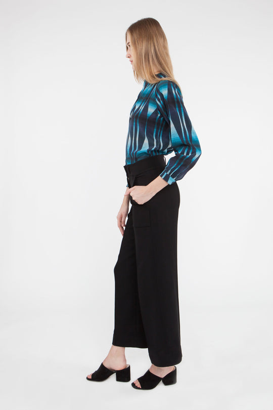 The Long Sleeve Polo Blouse | Treasure Shed