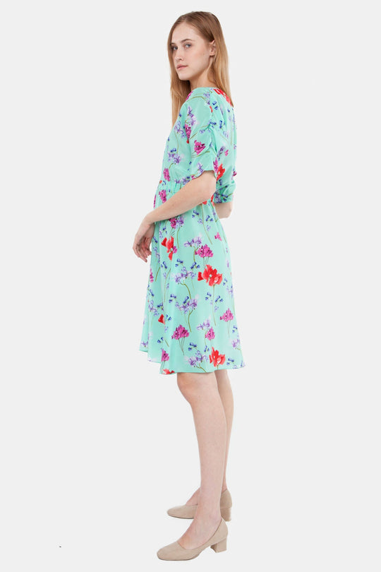 The Market Dress | Seafoam Garden