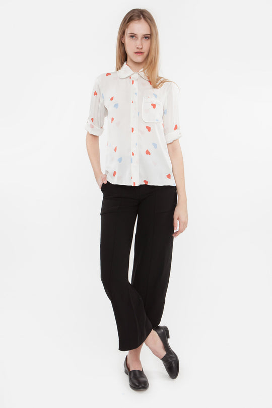 Binding Blouse | Summer Hearts