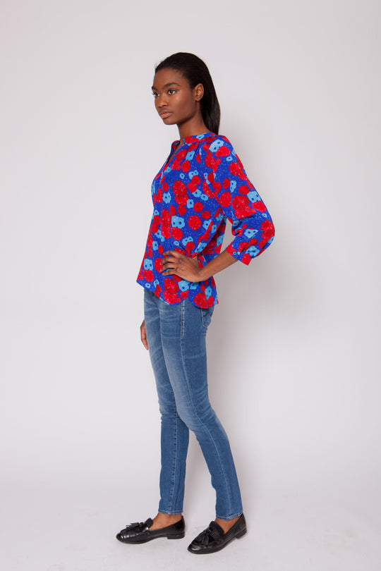 The Combo Classic Blouse | Floral Bombshell