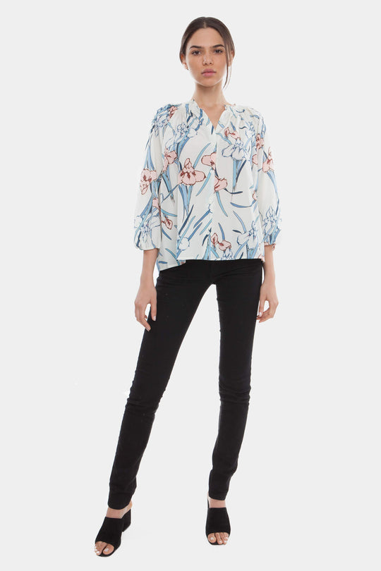The Classic Blouse | Iris Bouquet