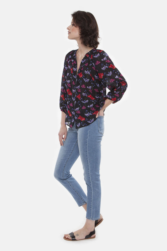 The Classic Blouse | Midnight Garden