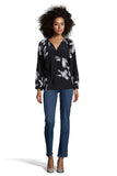The Tie Neck Party Blouse | Mountain Climbing Birds