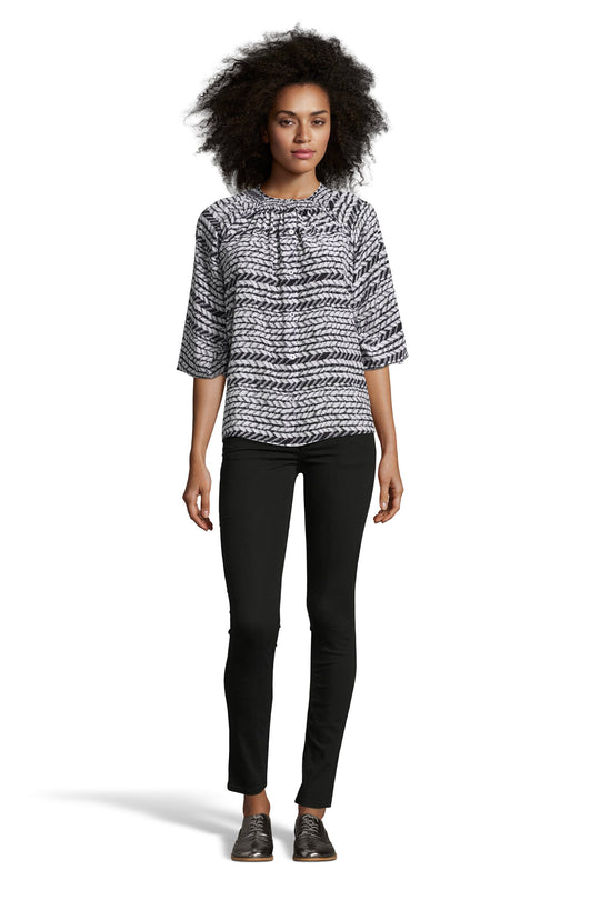 The Classic Blouse | Black Tire Track