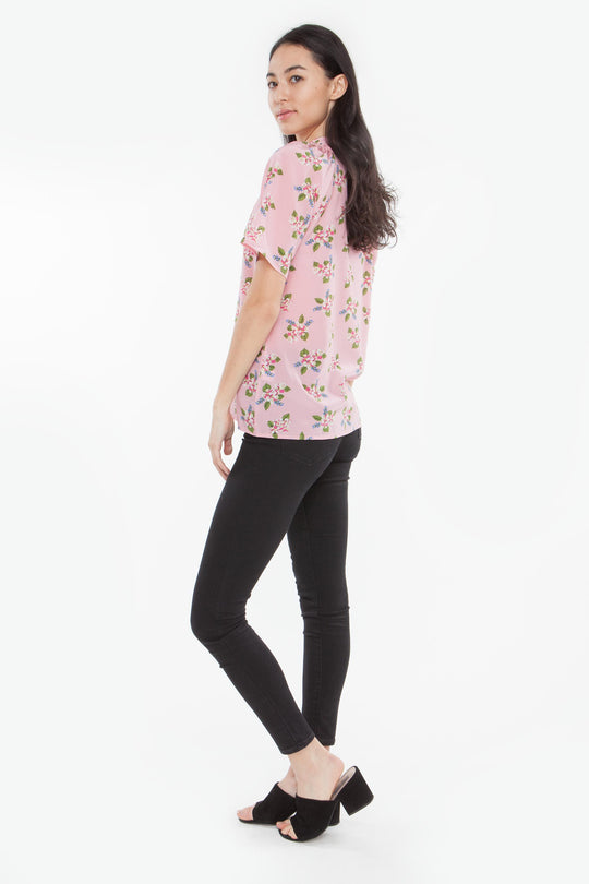 The Short Sleeve Polo Blouse | Vaut Vaut