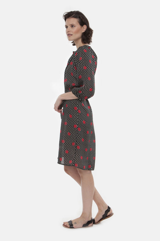 The Classic Knee Length Dress | Dancing Dots