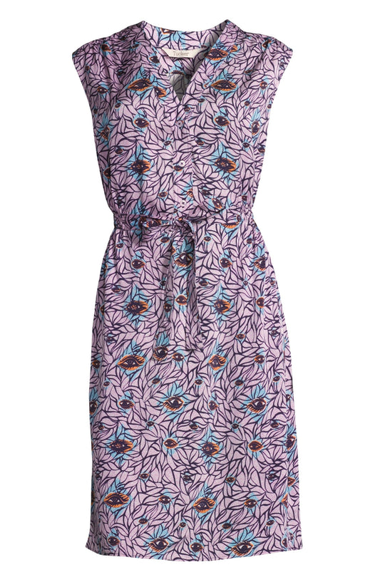 The Sleeveless Tie Waist Dress - Special Order | Cerulean