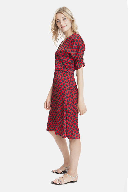 The Market Dress | Red Diamond
