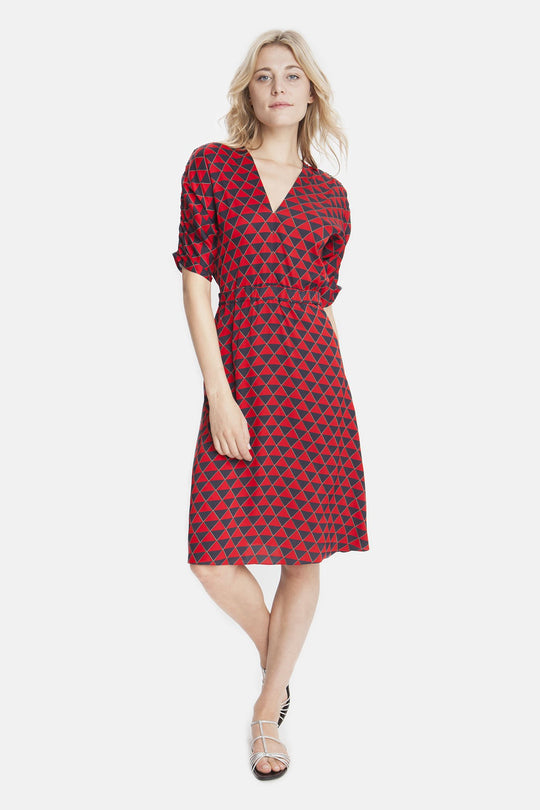The Market Dress | Red Diamond