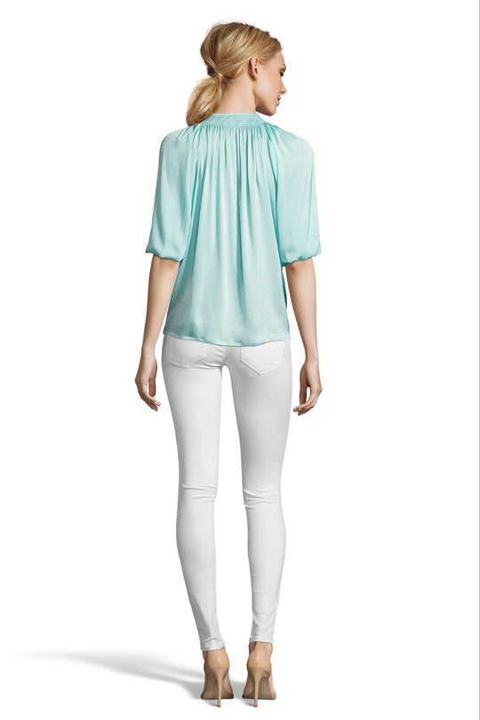 The Classic Blouse | Aqua
