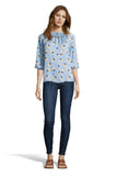 The Classic Blouse | Powder Blue Fans