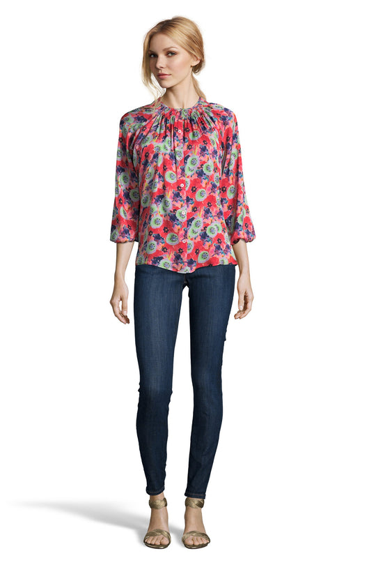 The Classic Blouse | Psychedelic Floral