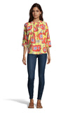 The Classic Blouse | Poppy Electric Bloom