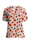 The Short Sleeve Polo Blouse