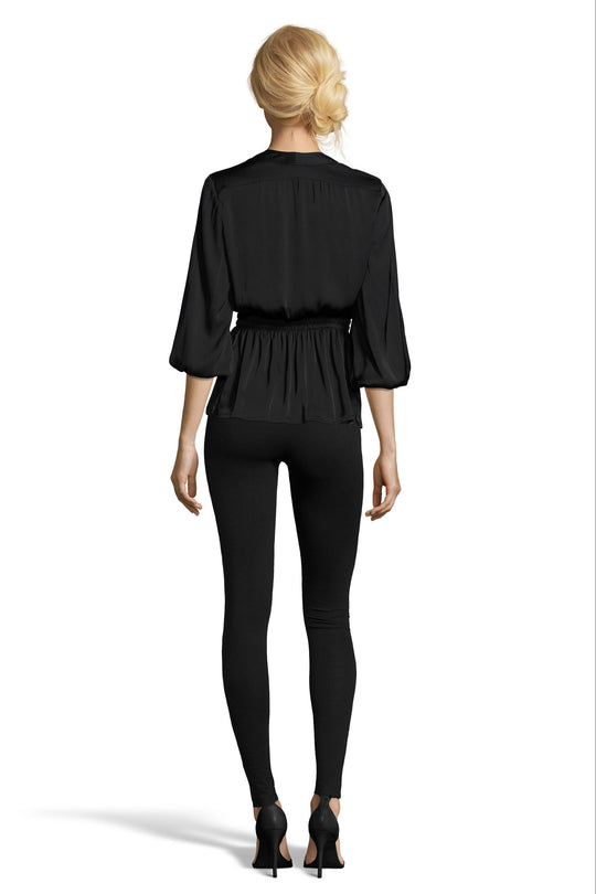 The Abigail's Party Blouse | Black
