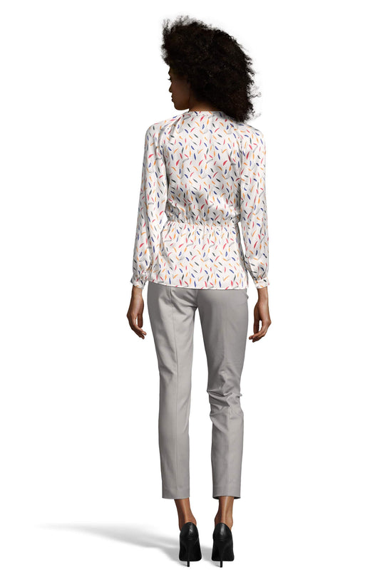 The Tie Neck Party Blouse | Fortune Fishes
