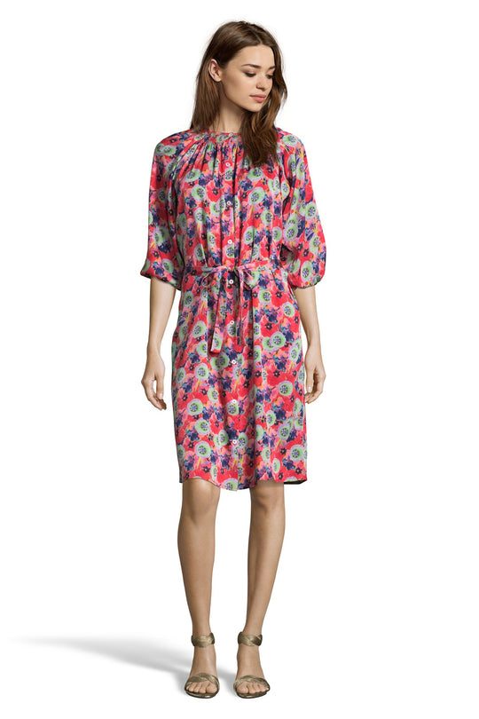 The Classic Knee Length Dress | Psychedelic Floral