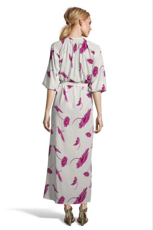 The Classic Maxi Dress | Creme and Cassis