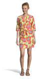 The Classic Mini Dress | Poppy Electric Bloom