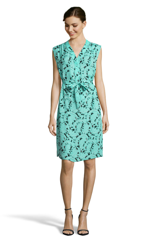 The Sleeveless Tie Waist Dress