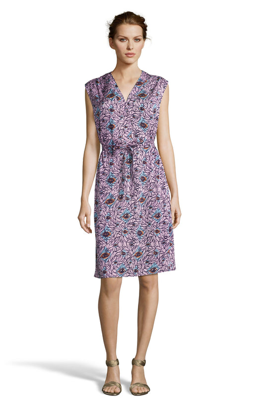 The Sleeveless Tie Waist Dress | Cerulean