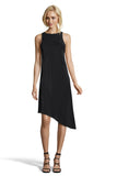 The Asymmetric Tank Dress | Black