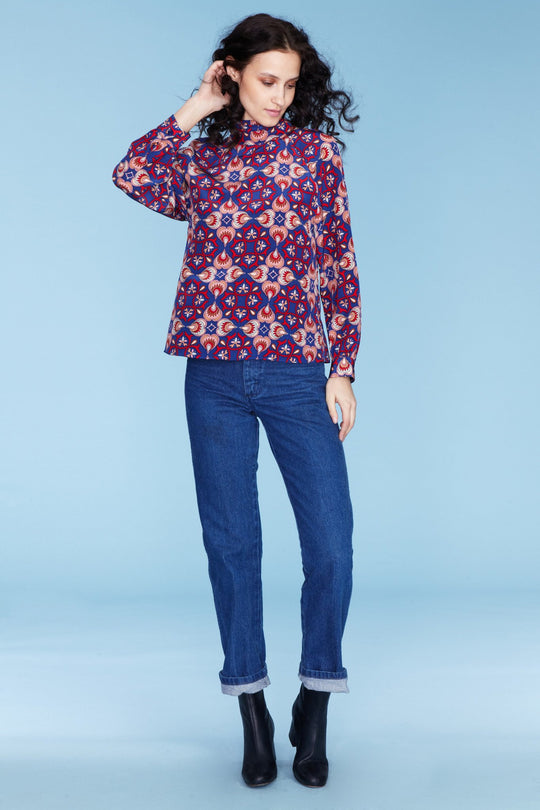 The Turtleneck Blouse