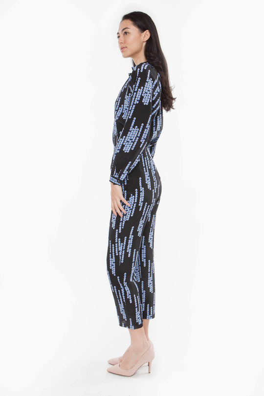 The High Waist Trouser | Midnight Chandelier