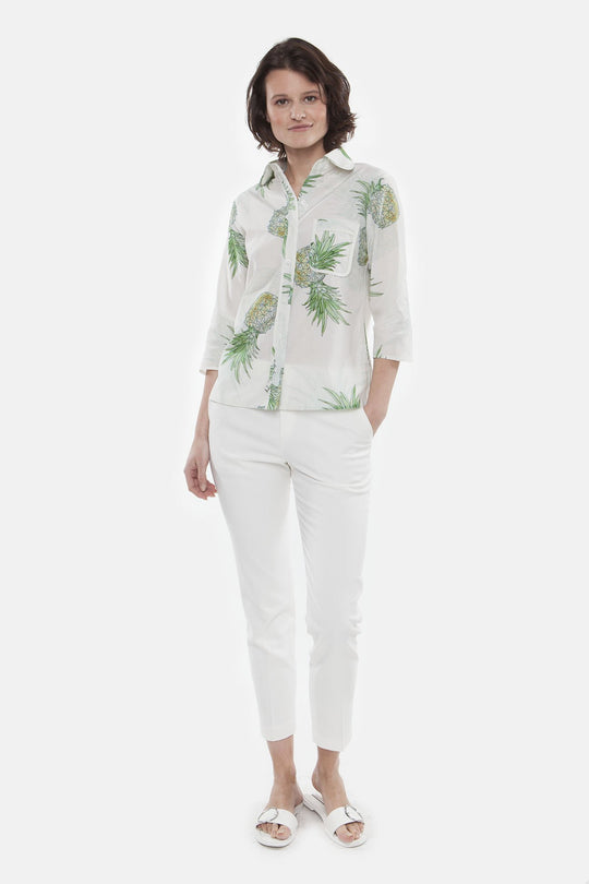 Binding Blouse | Piña Colada