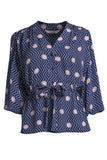 The Abigail's Party Blouse | Polka Dot Waltz