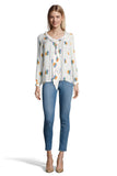 The Tie Front Blouse | Follow the Rainbow